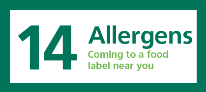 Allergens, coming to a food label near you