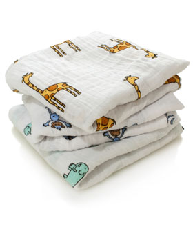 Baby BasketsGalore Adds Muslin Swaddles & Musy's By Aden + Anais