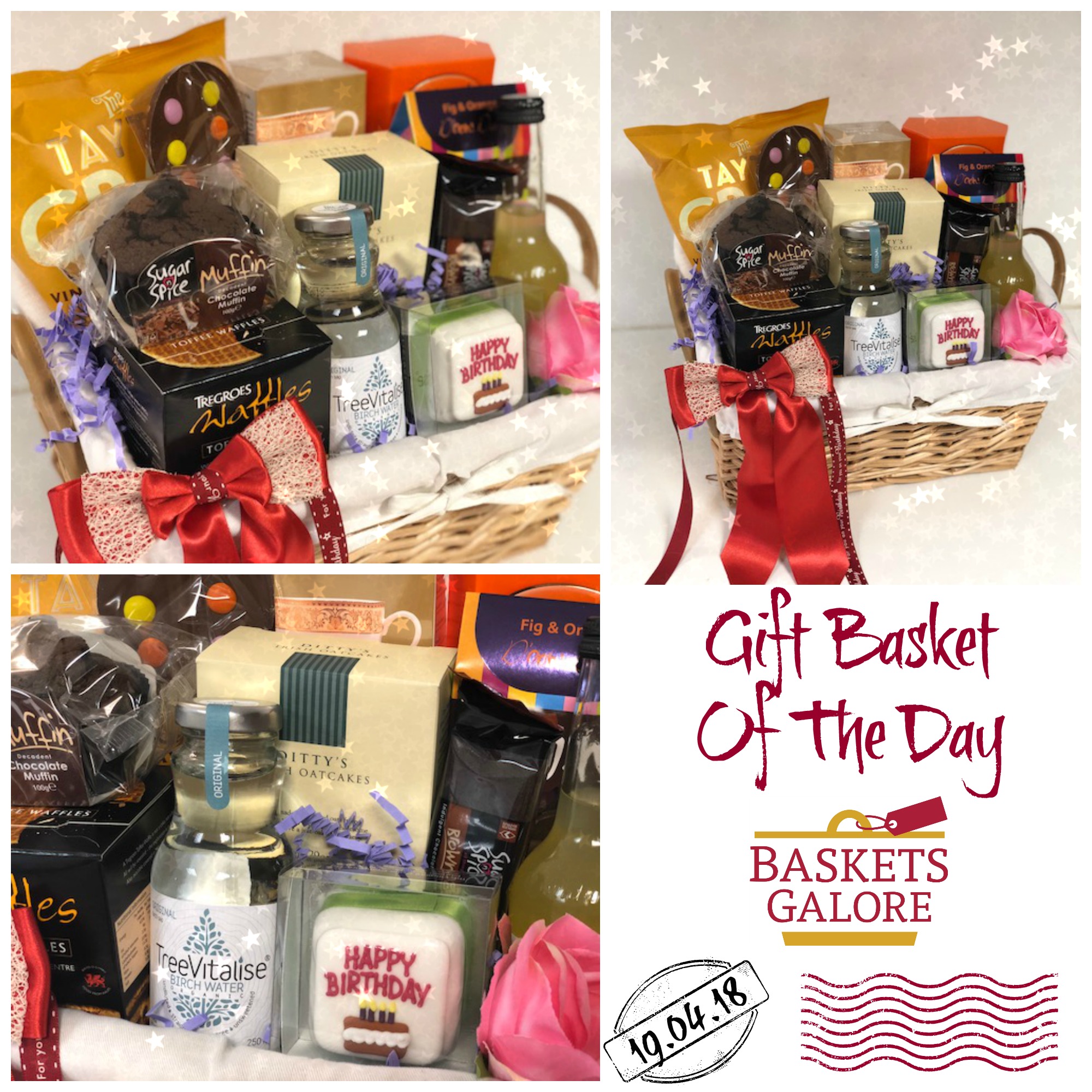 Baskets Galore’s Customer Gifts – Gift Basket of the Day 19.04.18