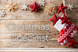 Baskets Galore's Christmas Checklist