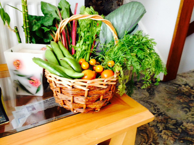A Vegetable Gift Basket By BasketsGalore?