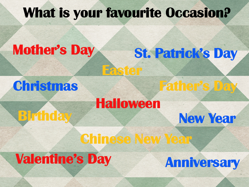Baskets Galore's Big Question, Is Christmas Your Favourite Occasion?
