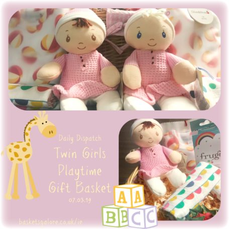 Twin Girls Gift Basket