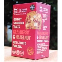 Cranberry & Hazelnut Sodabread Toasts