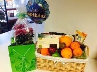 Fruit & Floral Birthday Basket