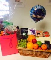 Floral & Fruit Birthday Basket