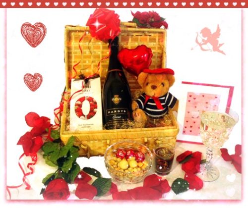 Valentine's Day Gift Baskets Pierre Bear