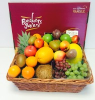 Tropical Chocolate fruit basket