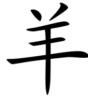 chinese_symbols_for_sheep