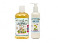 Chamomile Shampoo and Body Wash and Body Lotion by Earth Friendly Baby