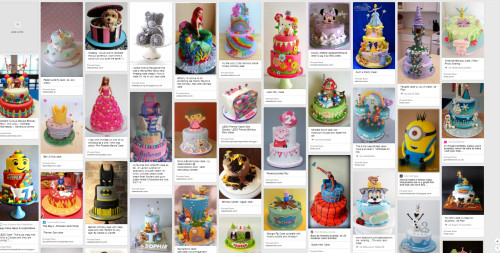 girls birthday cakes