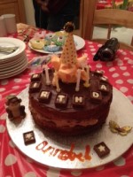 toffee hamster cake