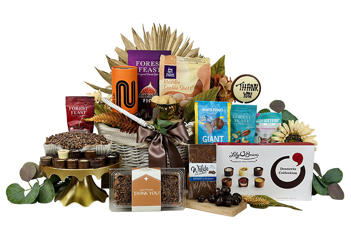 Above and Beyond Thank You Gifts Basket