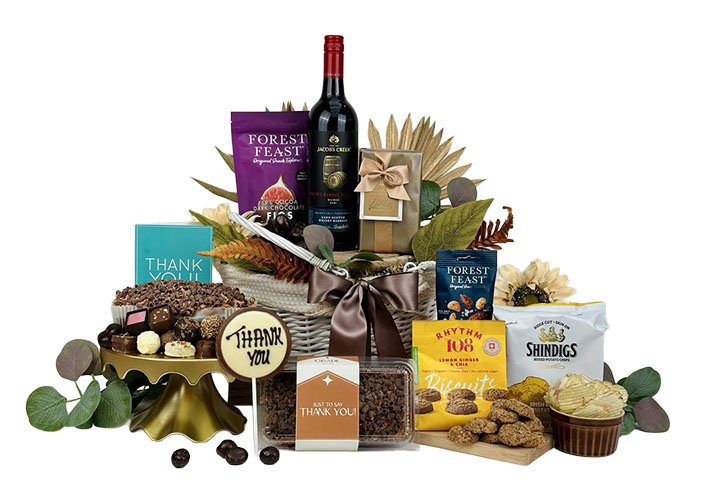Appreciative Outpourings Thank You Gift Basket