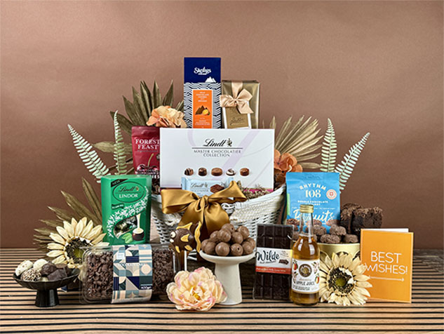 Chocolate Eruption Gift Basket 