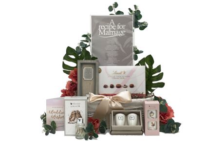 Just Married Gift Basket
