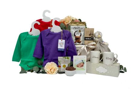 Mummy Daddy and Baby Gift Basket