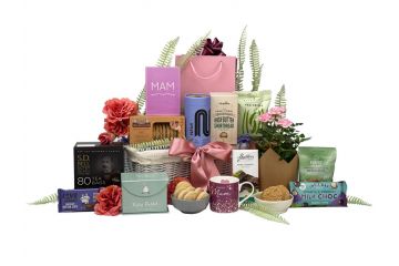 Mother's Day Flowers and Tea Gift Basket