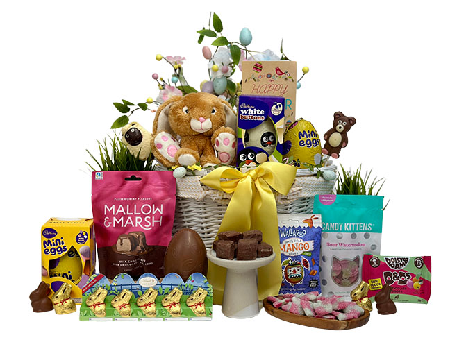 Easter Bunny Gift Basket