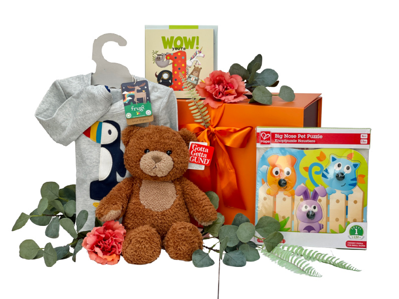 Bear Hugs First Birthday Gifts Hamper
