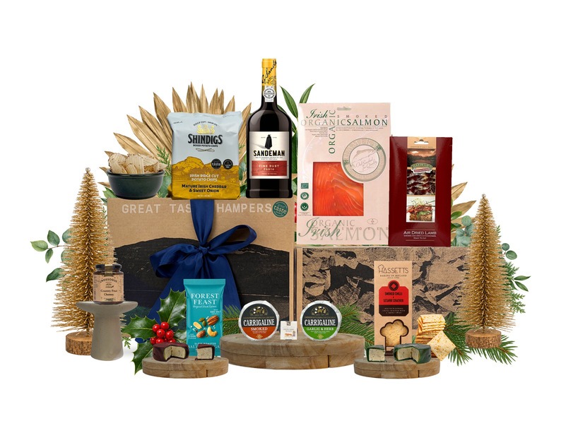 Fresh Port and Cheese Hamper 