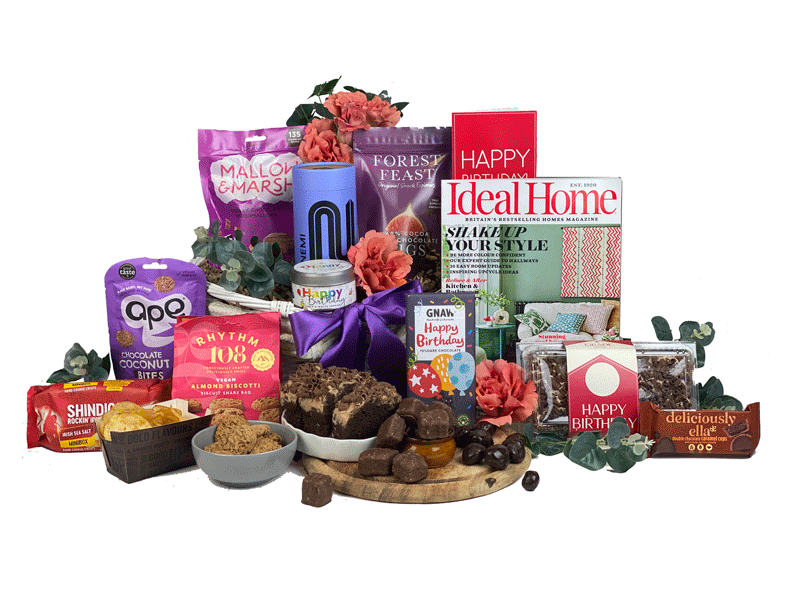 Distinguished Senior Birthday Gift Basket