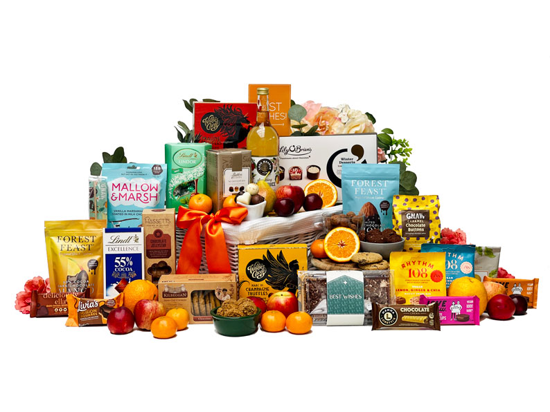 Keeping it real energy fruit gift basket