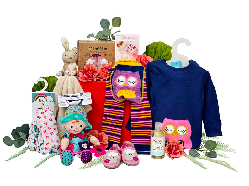 Modern Baby Girl Gift Box