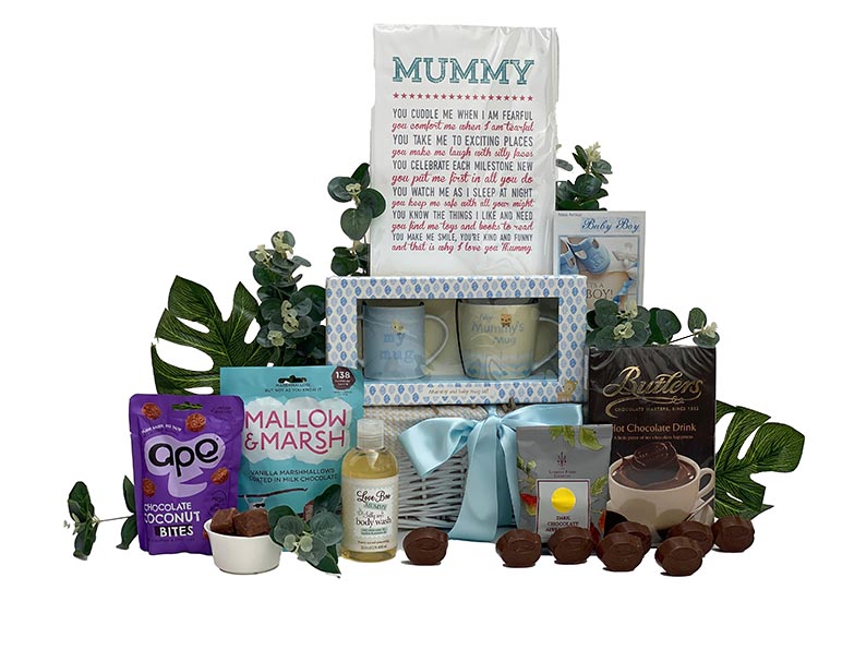 New Mummy Gifts Restful Basket Boy