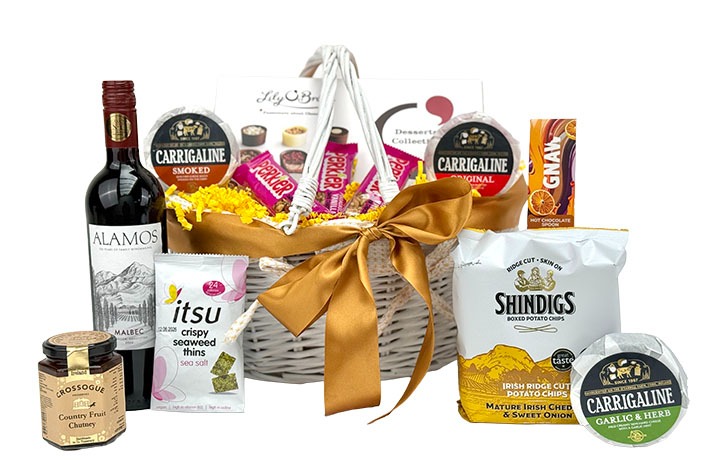 Summer Promo Wine and Cheese Basket