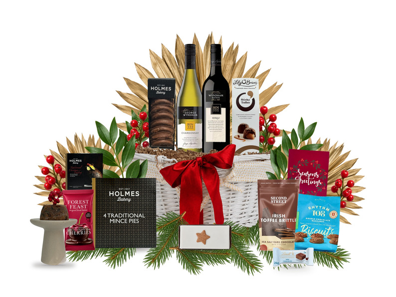Christmas Earth Gift Basket