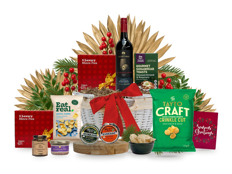 Xmas Cheese and Wine Gift