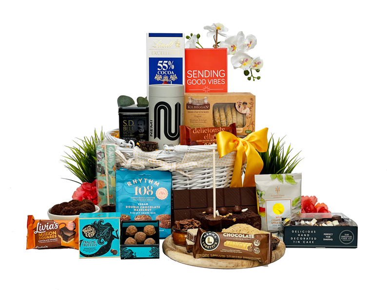 Are there gift basket options for those who live in a rural region of the UK?