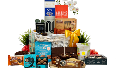 Are there gift basket options for those who live in a rural region of the UK?