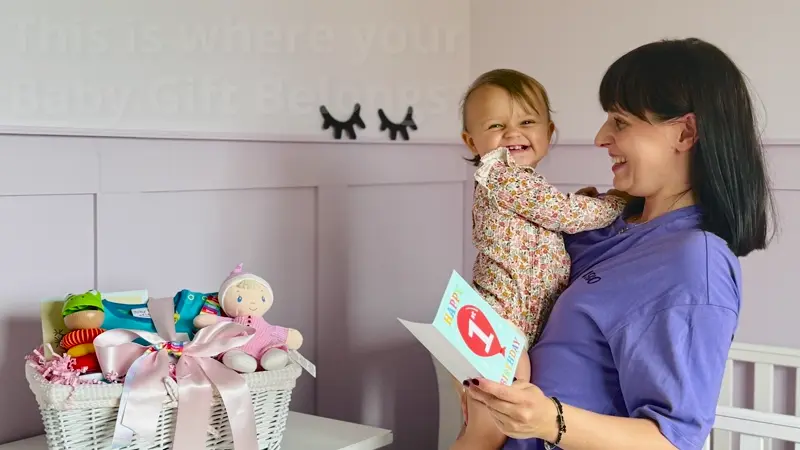 This is where your Baby Gift Belongs