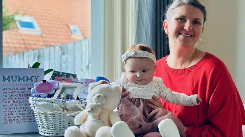 This is where your Baby Gift Belongs